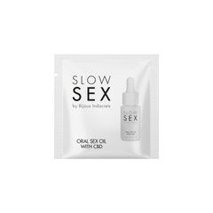 Пробник Bijoux Indiscrets Sachette Oral CBD - SLOW SEX 109595 фото