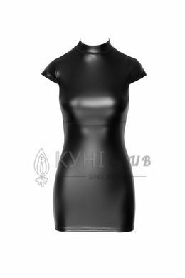 Платье Noir Handmade F309 Fantasy, XL, black, мини, под латекс, короткий рукав, шнуровка сзади 108292 фото