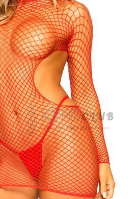 Leg Avenue Cut Out mini dress OS Red 105976 фото