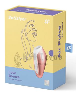 Миниатюрный вакуумный стимулятор Satisfyer Love Breeze Copper 102112 фото