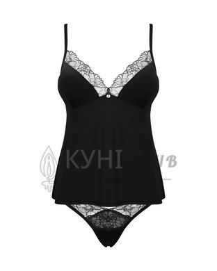 Топ та трусики Obsessive Bella Rou top & panties XS/S, топ, трусики 105836 фото
