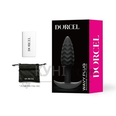 Анальная пробка Dorcel WAVY PLUG, диаметр 3 см, силикон 106367 фото