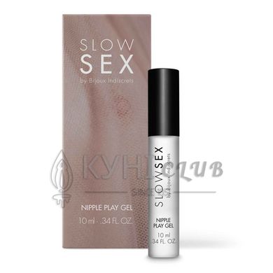 Стимулювальний бальзам для сосків Bijoux Indiscrets Slow Sex Nipple play gel 103847 фото