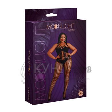 Бодістокінг Moonlight Plus Model 04 XL-XXXL з доступом, Чорний 106158 фото