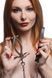 Затискач для статевих губ Master Series: Pussy Tugger Adjustable Vagina Clamp with Chain 106809 фото 7