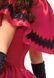 Еротичний костюм Червоної шапочки Leg Avenue Gothic Red Riding Hood XL, сукня, накидка 107145 фото 4