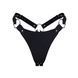 Трусики из натуральной кожи Feral Feelings - String Bikini Black 107440 фото 1