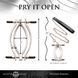 Затискач для статевих губ Master Series: Pussy Tugger Adjustable Vagina Clamp with Chain 106809 фото 5
