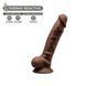 Фалоімітатор SilexD Johnny Brown (MODEL 1 size 7in), двошаровий, силікон+Silexpan, діаметр 3,8см 102852 фото 2