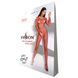 Бодистокинг Passion BS068 red, комбинезон, крупная сетка, длинный рукав 102579 фото 5