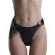Трусики из натуральной кожи Feral Feelings - String Bikini Black 107440 фото 2