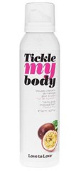 Масажна піна Love To Love TICKLE MY BODY Passion Fruit (150 мл) зволожувальна 100430 фото