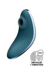 Вакуумний вібратор Satisfyer Vulva Lover 1 Blue 104690 фото