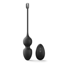 Вагинальные шарики Dorcel LOVE BALLS BLACK, вибрации и движения внутреннего шарика, пульт ДУ 105333 фото