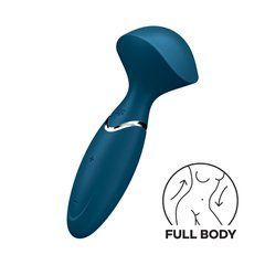 Вібромасажер Satisfyer Mini Wand-er Blue 105738 фото