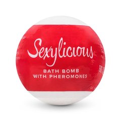 Бомбочка для ванни з феромонами Obsessive Bath bomb with pheromones Sexy (100 г) 105688 фото