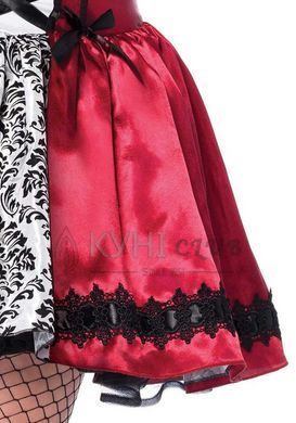 Еротичний костюм Червоної шапочки Leg Avenue Gothic Red Riding Hood 1X&ndash;2X, сукня, накидка 107146 фото