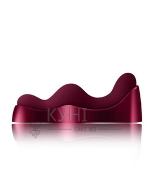 Sit-on-top вібратор Rocks Off Ruby Glow Blush, Фіолетовий 104273 фото