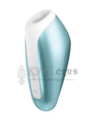 Миниатюрный вакуумный стимулятор Satisfyer Love Breeze Ice Blue 102113 фото