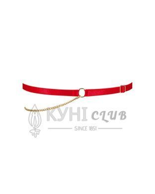 Гартер Obsessive Ingridia garter O/S, червоний 107060 фото
