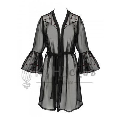Воздушный пеньюар LOVELIA PEIGNOIR black S/M - Passion 102631 фото
