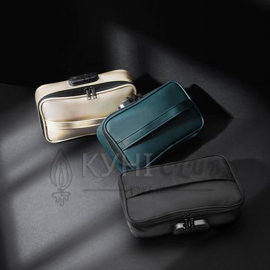Кейс для игрушек Dorcel DISCREET BOX LUXURY GREEN, кодовый замок, 27&times;16&times;7,62 см 110162 фото