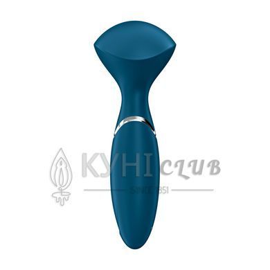 Вібромасажер Satisfyer Mini Wand-er Blue 105738 фото