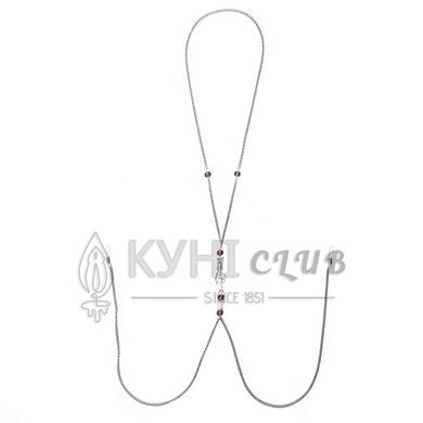 Прикраса для сосків Art of Sex - Nipple Clamps Arrow, колір гранатовий 103750 фото