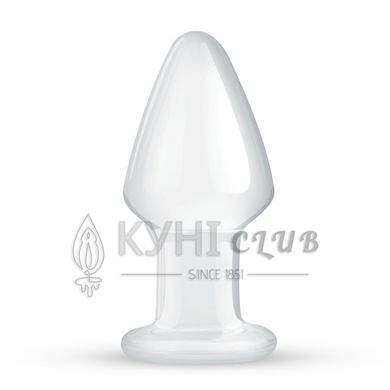 Скляна анальна пробка Gildo Glass Buttplug No. 25 102327 фото