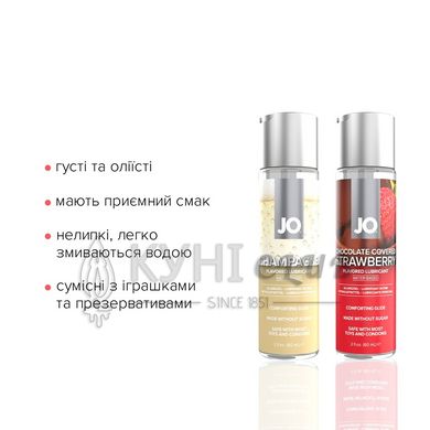 Набор лубрикантов System JO Sweet&Bubbly – Shampagne & Chocolete Covered Strawberry (2×60 мл) 104750 фото