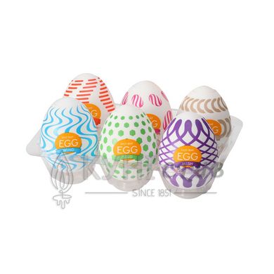 Набір мастурбаторів-яєць Tenga Egg Wonder Pack (6 яєць) 103398 фото