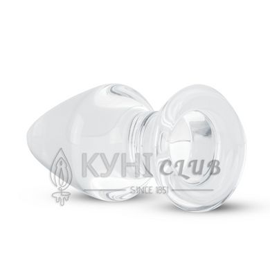 Скляна анальна пробка Gildo Glass Buttplug No. 25 102327 фото