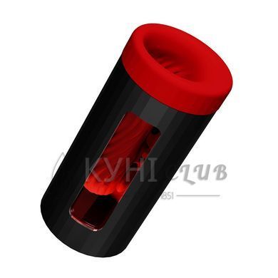 Смарт-мастурбатор LELO F1S V3 XL Red, збільшений, 2 мотори, 8 режимів, стимуляція звуковими хвилями 109792 фото