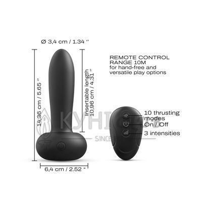 Универсальный пульсатор Dorcel DEEP THRUST, пульт ДУ 104223 фото