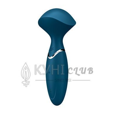 Вібромасажер Satisfyer Mini Wand-er Blue 105738 фото