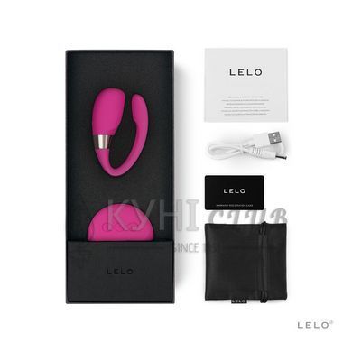 Вибратор для пар LELO Tiani 3 Cerise, 2 мотора, пульт ДУ 106081 фото