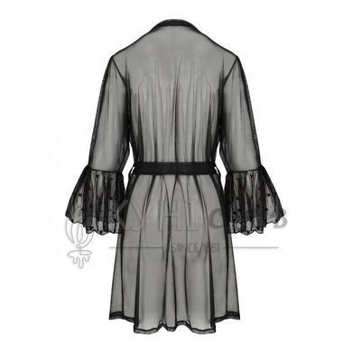 Воздушный пеньюар LOVELIA PEIGNOIR black S/M - Passion 102631 фото