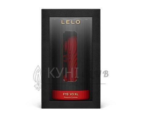 Смарт-мастурбатор LELO F1S V3 XL Red, збільшений, 2 мотори, 8 режимів, стимуляція звуковими хвилями 109792 фото