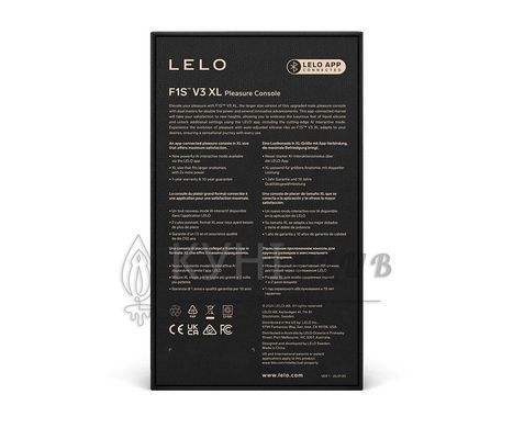 Смарт-мастурбатор LELO F1S V3 XL Red, збільшений, 2 мотори, 8 режимів, стимуляція звуковими хвилями 109792 фото