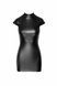 Платье Noir Handmade F309 Fantasy, XXL, black, мини, под латекс, короткий рукав, шнуровка сзади 108293 фото 4