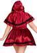 Еротичний костюм Червоної шапочки Leg Avenue Gothic Red Riding Hood 1X&ndash;2X, сукня, накидка 107146 фото 2