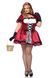 Еротичний костюм Червоної шапочки Leg Avenue Gothic Red Riding Hood 1X&ndash;2X, сукня, накидка 107146 фото 6