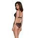 Комплект Passion AMBERLY SET black, S/M, бралетт и трусики бразилиана 108487 фото 2