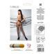 Колготки з відкритим доступом, контрастна лінія Passion TIOPEN 010 1/2 (20 den), black 103702 фото 6