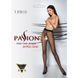 Колготки з відкритим доступом, контрастна лінія Passion TIOPEN 010 1/2 (20 den), black 103702 фото 5