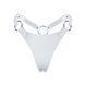 Трусики з натуральної шкіри Feral Feelings - String Bikini White 107441 фото 1