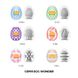 Набір мастурбаторів-яєць Tenga Egg Wonder Pack (6 яєць) 103398 фото 6