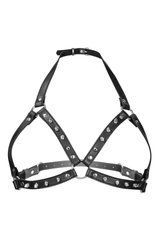 Портупея з металевими шипами Fetish Tentation Sexy Adjustable Chest Harness 102522 фото