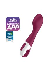 Смарт вибратор точки G Satisfyer Hot Spot с функцией подогрева 104068 фото