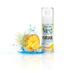 Лубрикант на водній основі з екстрактом фітопланктону Amoreane Pineapple (50 мл), морський колаген 102859 фото